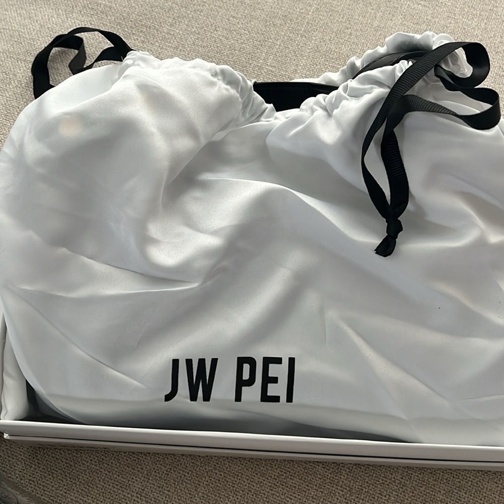 JW Pei Black Joy Bag, NWT, some marks from closet - Picture 3 of 8